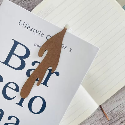 BrewMark™ Cute Spilled Coffee Bookmark