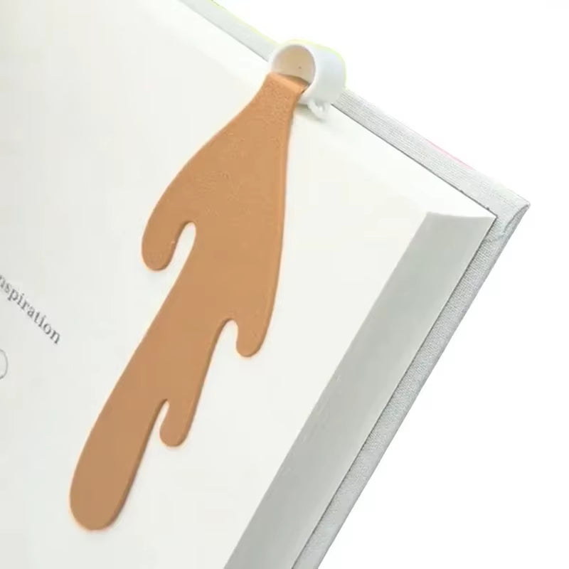 BrewMark™ Cute Spilled Coffee Bookmark