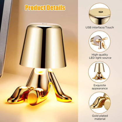 GlowMan Touch Lamp™ Table Lamp