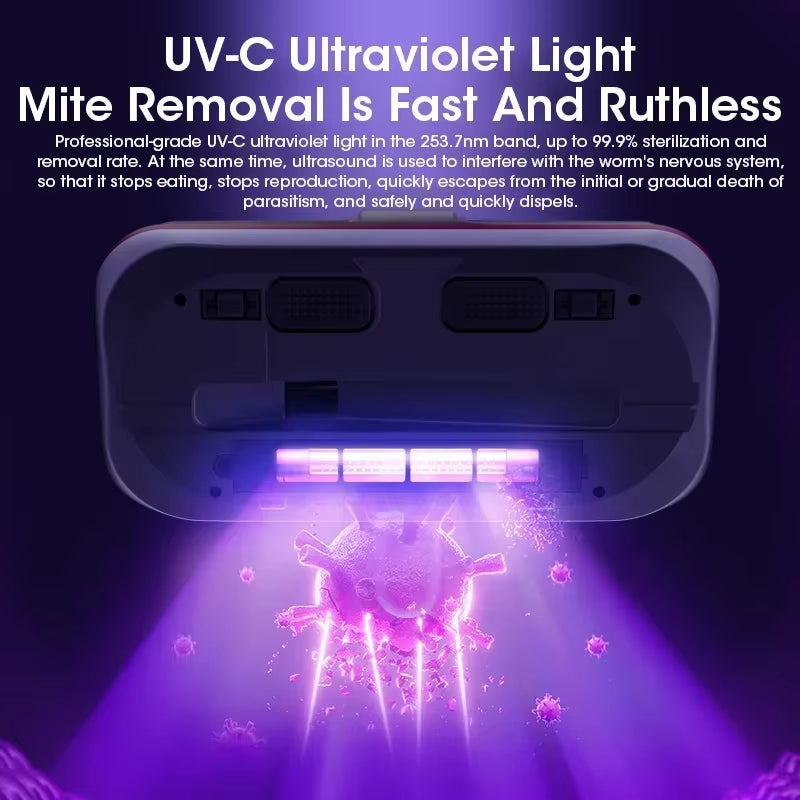 VacuLuxe™ Powerful Mite Removal Suitable for Cleaning Sofa Mattress Clothes