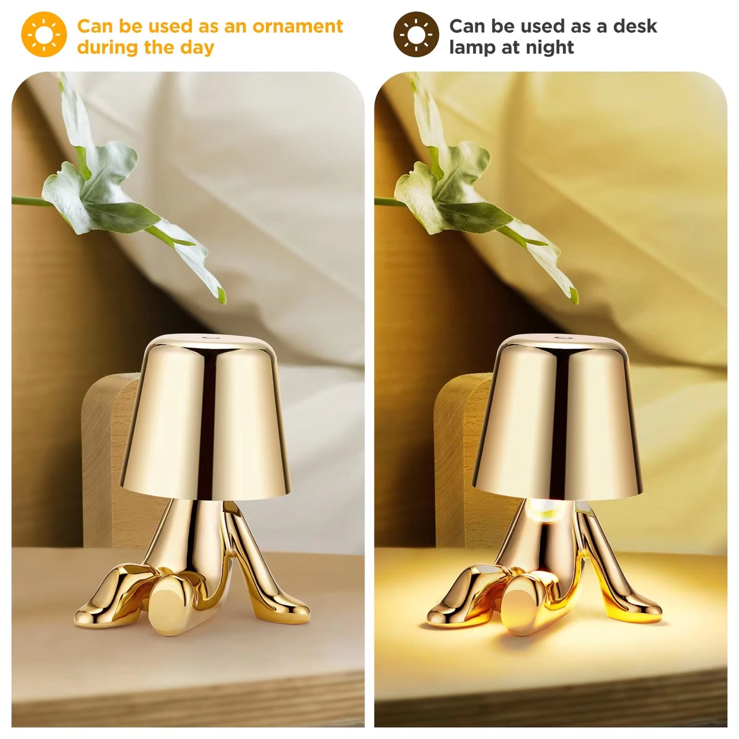 GlowMan Touch Lamp™ Table Lamp